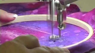 12 BERNINA presser feet  Darning foot 9 [upl. by Dloraj]