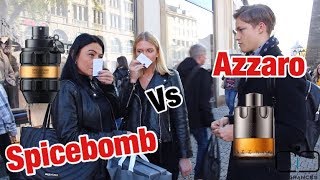 Viktor amp Rolf Spicebomb extreme vs Azzaro wanted by night edp  fragrance test [upl. by Atalaya]