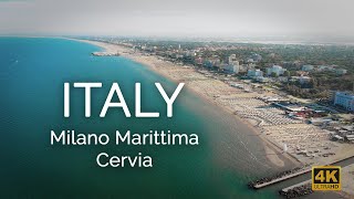 Cervia Milano Marittima  Italy  Amazing 4k video [upl. by Ebberta615]