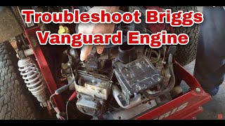 How To Troubleshoot Briggs Vanguard Engine [upl. by Erminna]