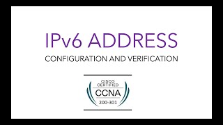 IPv6 address configuration and verification  static and dynamic  slaac  dhcpv6  ccna 200301 [upl. by Paley]