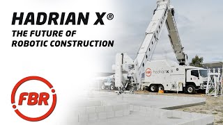 Hadrian X®  The Future of Robotic Construction [upl. by Magner]