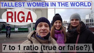 Latvia  Seven Women to One Man Fact or Fiction 🇱🇻 [upl. by Aerdua]