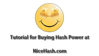 NiceHash how to buy hashing power QuickStart [upl. by Reisinger856]