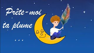 AU CLAIR DE LA LUNE  comptine [upl. by Eillehs400]