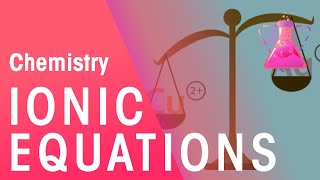 Ionic Equations  Reactions  Chemistry  FuseSchool [upl. by Larner620]