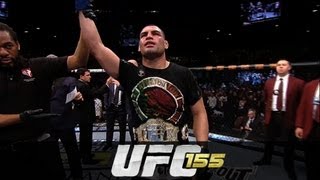 UFC 155 Velasquez amp Dos Santos Octagon Interviews [upl. by Naie181]