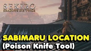 Sekiro  How To Get The SABIMARU Prosthetic Tool In Sekiro Shadows Die Twice [upl. by Pincince]