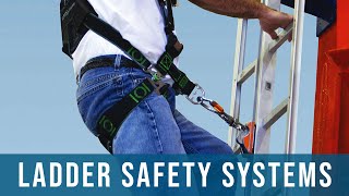 Why Use Ladder Safety Systems  Cages and Wells Personal Fall Arrest Oregon OSHA [upl. by Diogenes692]