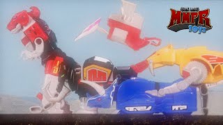 Mighty Morphin Megazord  Dinozords NEW Hasbro Megazord [upl. by Ottinger]