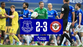 EVERTON 23 BRENTFORD  PREMIER LEAGUE HIGHLIGHTS [upl. by Valencia]