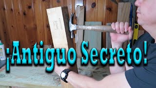 Secreto Para Sacar Clavos Con Martillo Antiguo Secreto [upl. by Hayimas974]