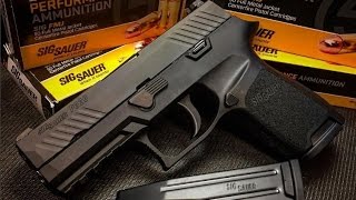 Sig P320 Compact 9mm Pistol Review [upl. by Sokram]