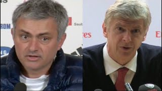 The classic Jose Mourinho v Arsene Wenger rivalry [upl. by Jo Ann674]