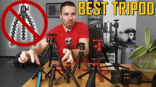 Best MINI Tripod Confirmed I Tested Them ALL [upl. by Elleuqram]