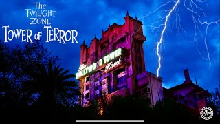 The Twilight Zone Tower of Terror 4K Ride Experience at Disney’s Hollywood Studios Walt Disney World [upl. by Gone]