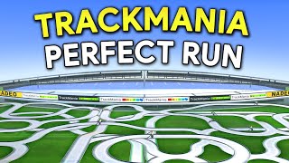 How I Beat Trackmania Nations Forever Without Crashing [upl. by Anytsirk]