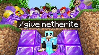 Minecraft Manhunt but i secretly used give [upl. by Ano427]