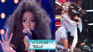 BELLA SANTIAGO  PINAY WINNING PERFORMANCE XFACTOR ROMANIA 2018 [upl. by Yddet]