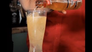 How To Make A Shandy  Beer amp Ginger Ale Drink Recipe [upl. by Lenoil133]