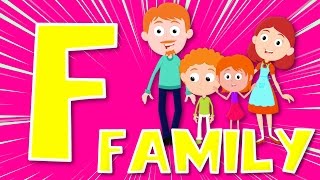 the phonics letter F song  ABC Song  nursery rhymes  kids songs  baby videos [upl. by Kronick]