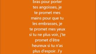 Johnny Hallyday je te promet lyrics [upl. by Jany]