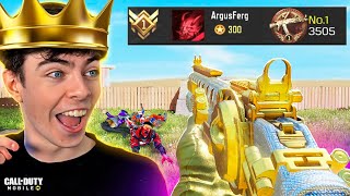 I BECAME THE 1 ARGUS PLAYER in COD Mobile [upl. by Georas]