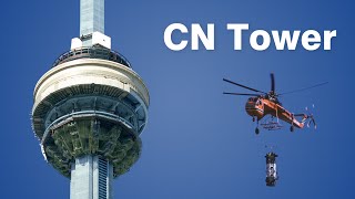 How the CN Tower was Built  Engineering amp Construction [upl. by Ennahoj]