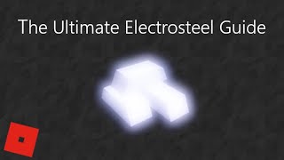 ROBLOX Tradelands Guides  Electrosteel [upl. by Teillo]