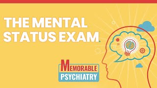 Mental Status Exam Mnemonics Memorable Psychiatry Lecture [upl. by Kendal]