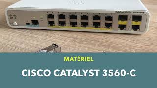 Matériel  switch Cisco Catalyst 3560C [upl. by Ludwog427]