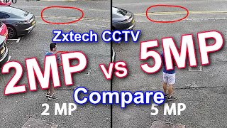 2MP vs 5MP CCTV Camera [upl. by Lancaster]