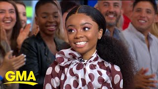 Former Disney Channel star Skai Jackson talks about new book  GMA [upl. by Enoch370]