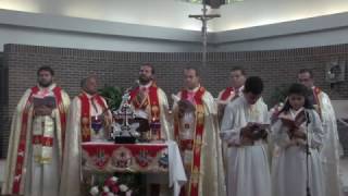 Syro Malabar Kurbana in USA  Solemn Holy Mass by Fr Shaji Thumpechirayil [upl. by Thomasine]