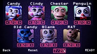 8 NEW ANIMATRONICS in FNAC Remastered Mods [upl. by Alyahsat]