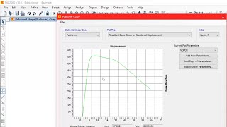 SAP2000 Pushover analysis [upl. by Free]