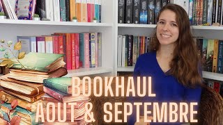 BookHaul Août amp Septembre 🍂 [upl. by Neelhtac173]