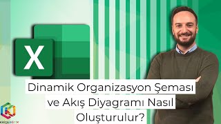 Excel de Dinamik Organizasyon Şeması ve Dinamik Akış Diyagramı Nasıl Hazırlanır  Oğuzhan ÇOLAK [upl. by Etnwahs]