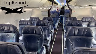 New Interior Aeromexico 737 800 Clase Premier First Class Trip Report [upl. by Atwekk]