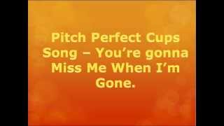 Cup Song TUTORIAL Cups quotWhen Im Gonequot Pitch Perfect [upl. by Barnet360]