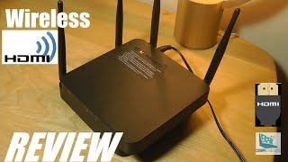 REVIEW Wireless HDMI  Does It Work  ExtenderAdapter [upl. by Ohploda]