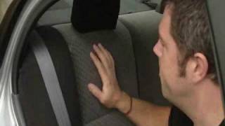 Car Seat Cover Installation Rear Seats  Part 1 [upl. by Ynaittirb]