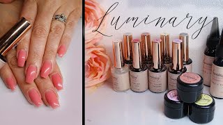 Luminary Nail Systems Review amp Application [upl. by Haleeuqa]