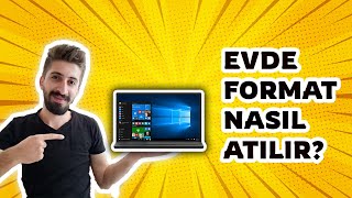 Windows 10 Format Atma  CDsiz  Programsız [upl. by Siuraj]