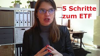 5 Schritte zum ETF  Dr Daniela Sußmann [upl. by Ayn]