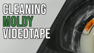 How to clean moldy VHS videotape [upl. by Eus]