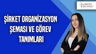 Şirket Organizasyon Şeması ve Görev Tanımları [upl. by Anifesoj]