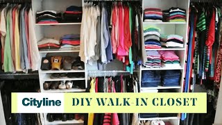 How to turn your small room into a walkin closet [upl. by Hsihsa]