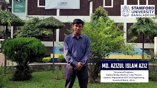 Stamford Alumnus Azizul Islam Aziz [upl. by Eindys]