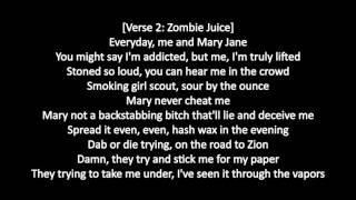 Flatbush Zombies Palm Trees Lyrics [upl. by Florri]